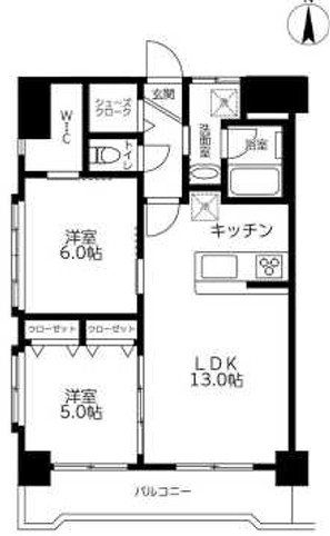 ヴェルセ湘南の間取り