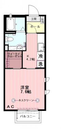 カモミール北野の間取り