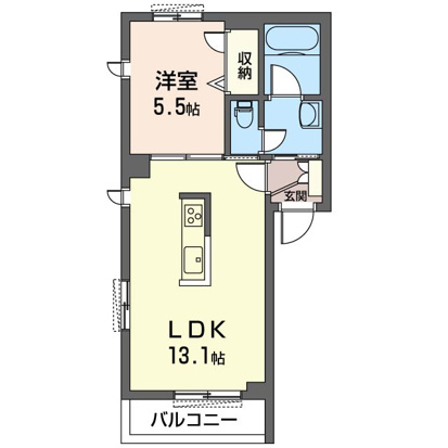セルディーナ松波の間取り