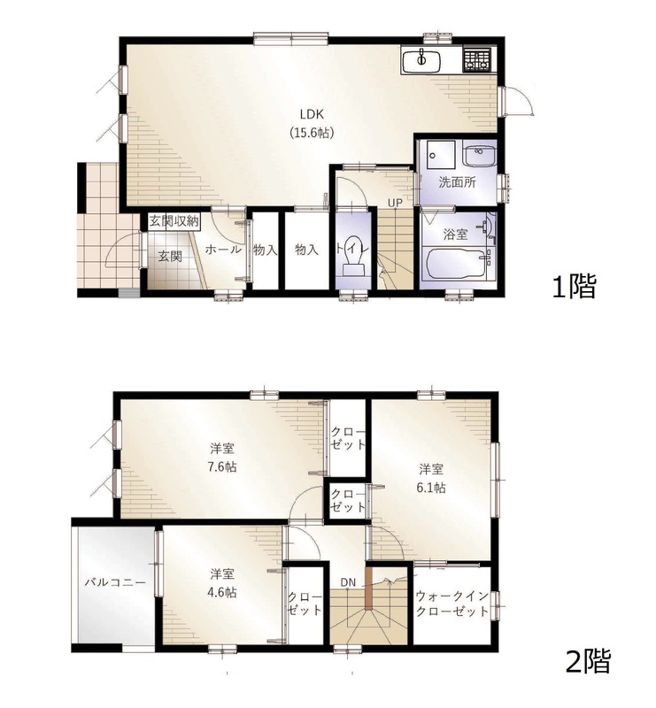 2/2 間取