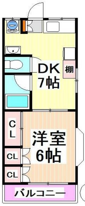 羽根木DCの間取り