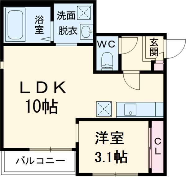 GRANDTIC名古屋山王の間取り