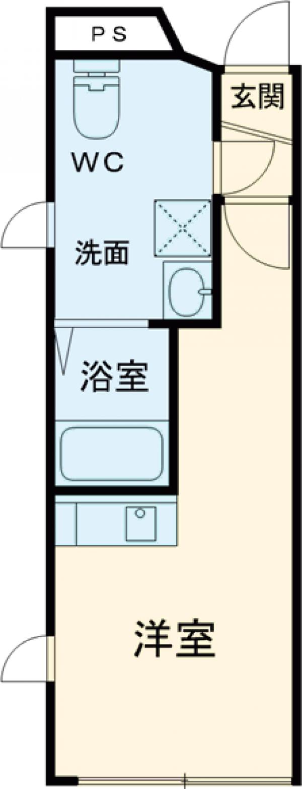 CICADA RESIDENCE NAKANOの間取り