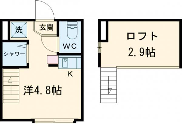 アゼリア東向島の間取り