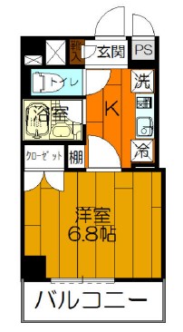 ルペール・ネコザネの間取り