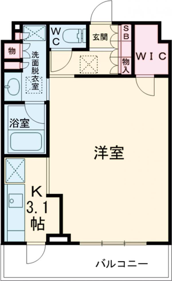 OWL TOWERの間取り