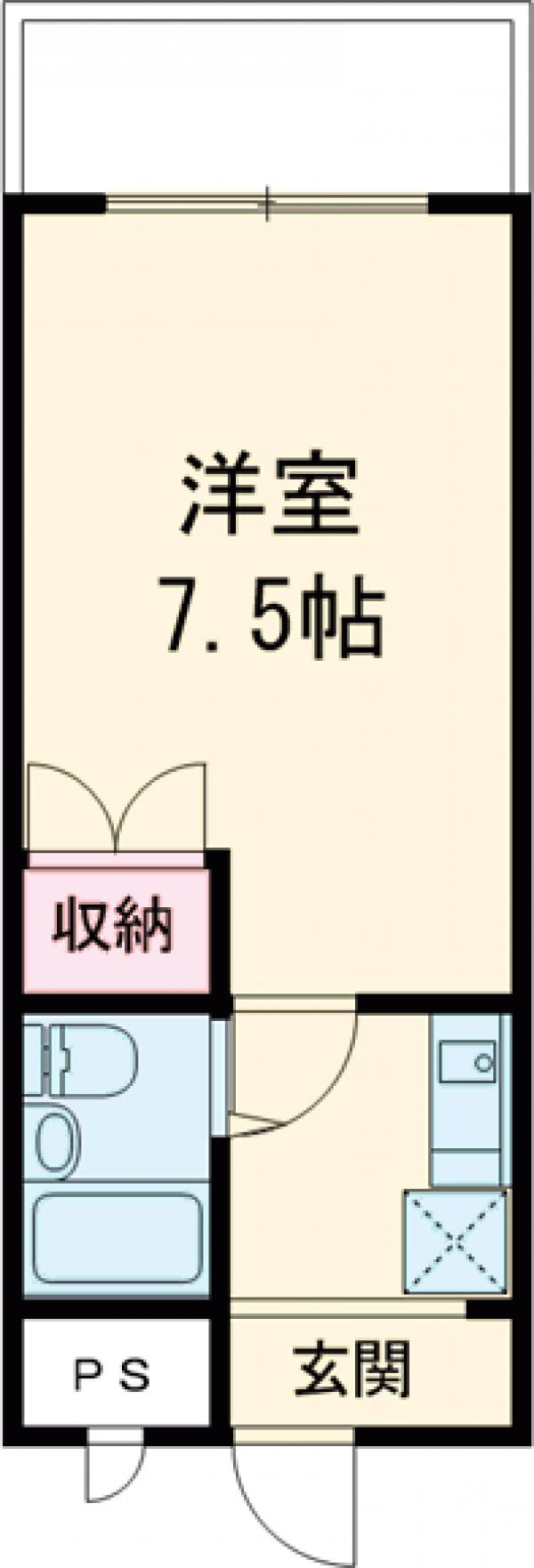 エクセレント羽衣の間取り