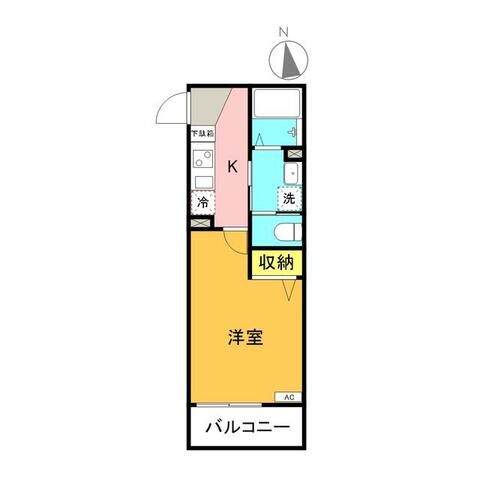 Farbe本厚木の間取り