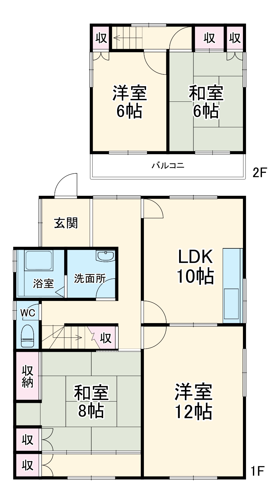 小室町2694戸建の間取り