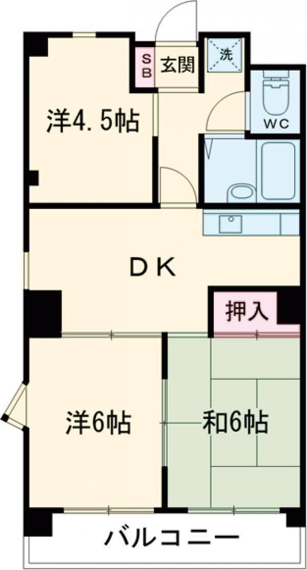 海老沢第一ビルの間取り