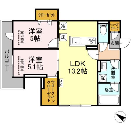 サン・クレールの間取り