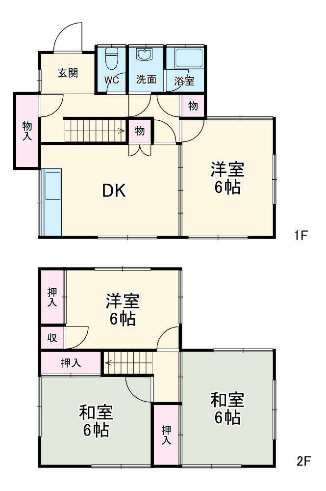 グリーン横須賀浦賀の間取り