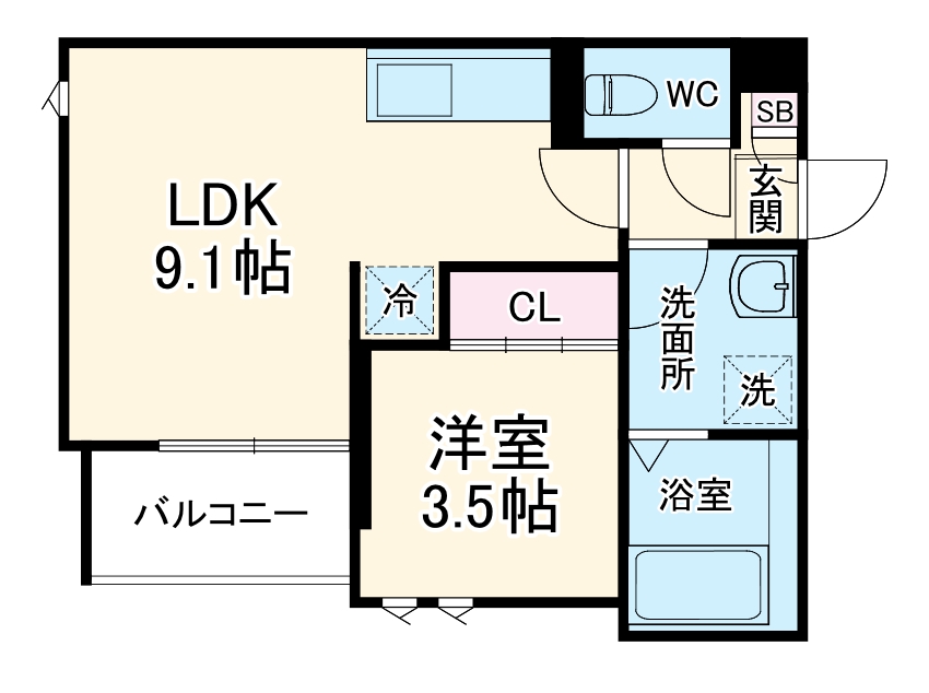 Regalest Setonの間取り
