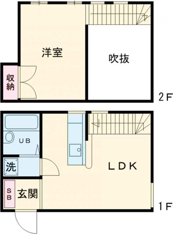 パティオ南野の間取り