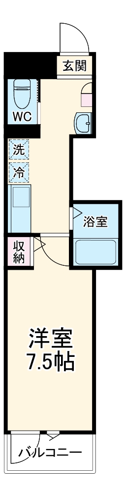 MELLAS川口の間取り