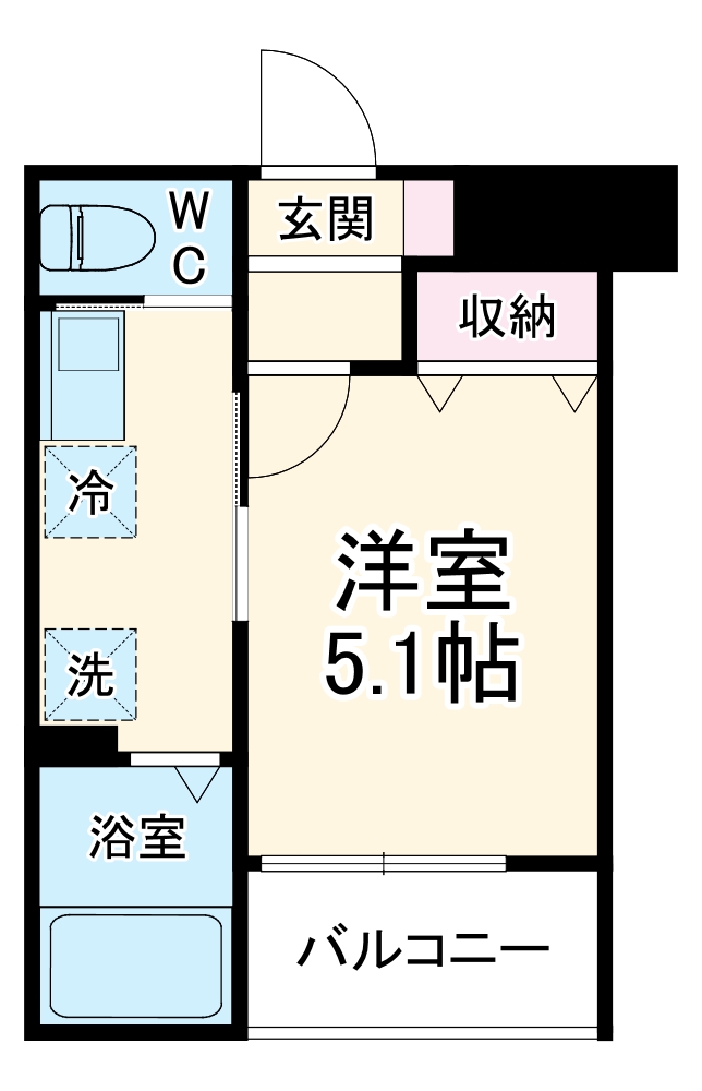 MELLAS川口の間取り