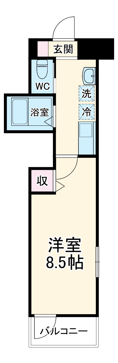 MELLAS川口の間取り