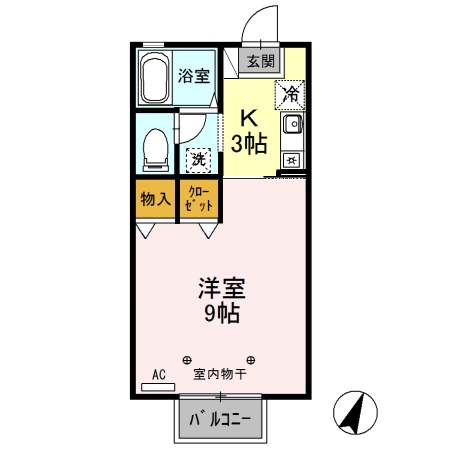 H・Iハウスの間取り