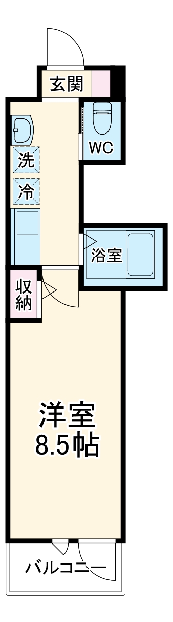 MELLAS川口の間取り