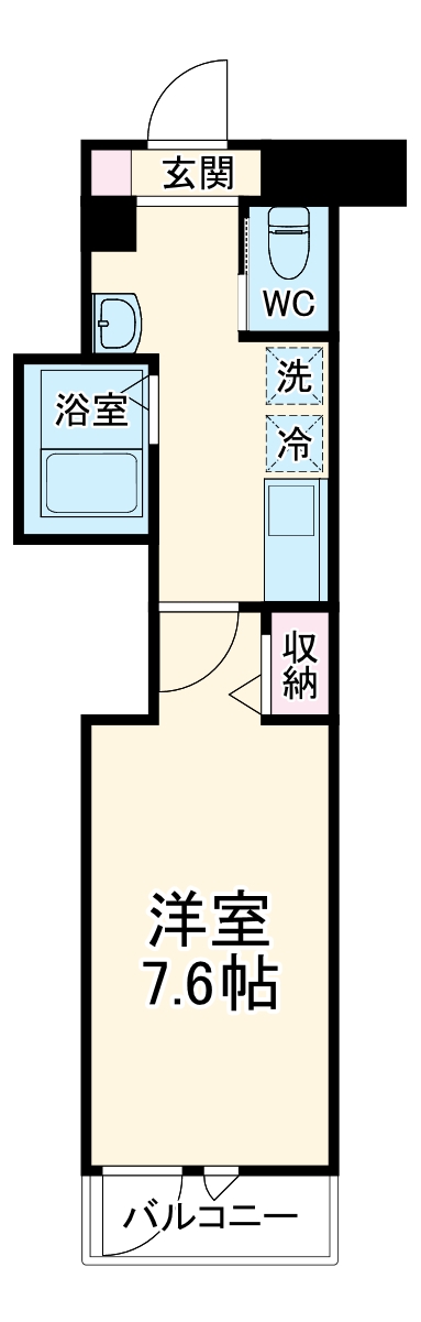 MELLAS川口の間取り