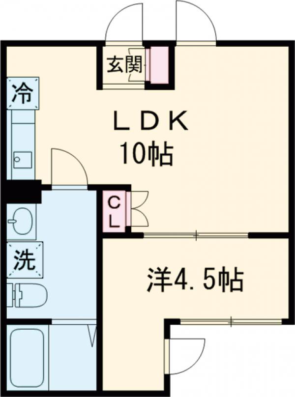 2/2 間取