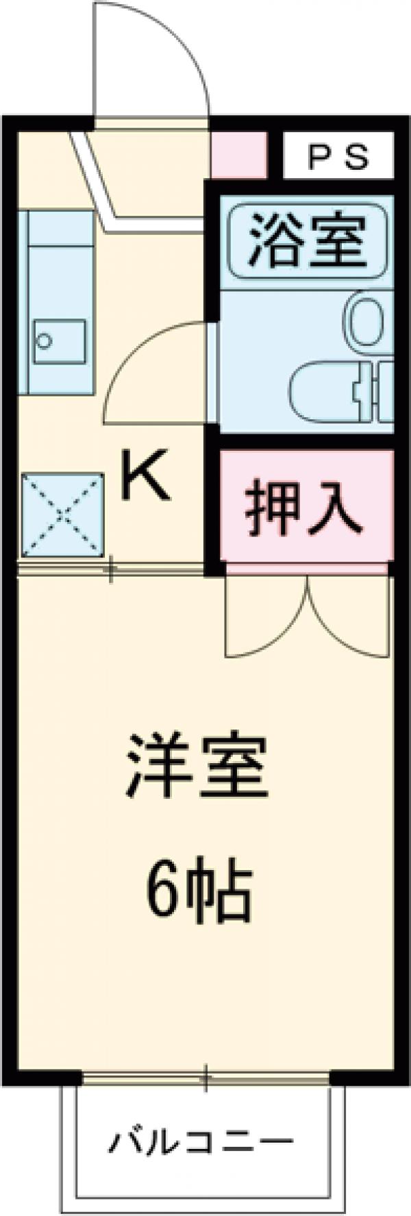 シネラリアA棟の間取り
