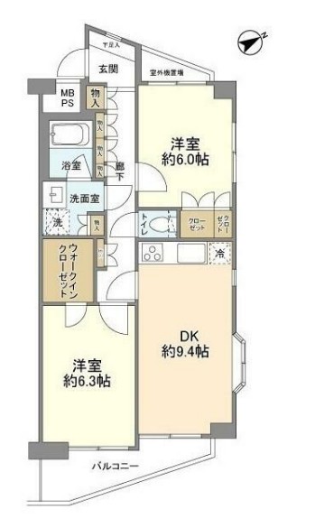 ワールドパレス武蔵小山の間取り