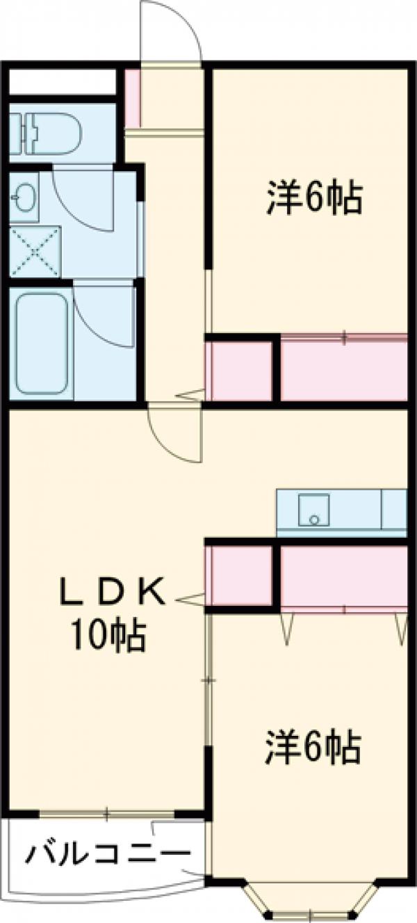 シンフォニーの間取り