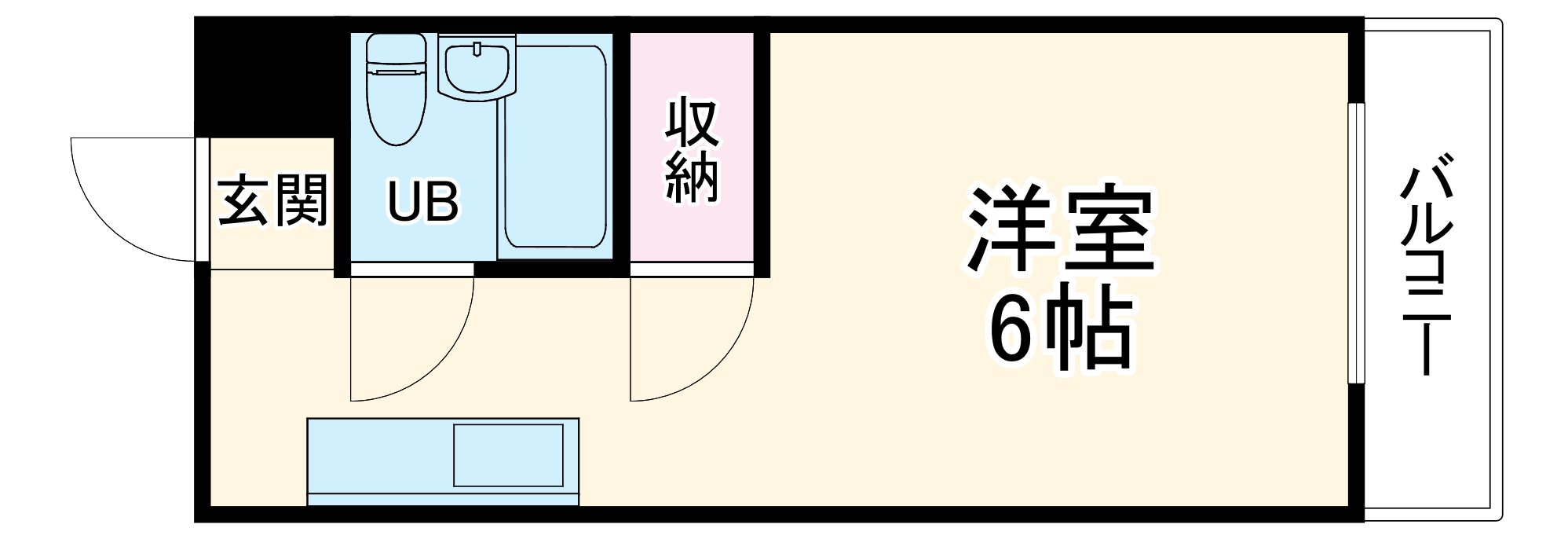 サンリット新大阪の間取り