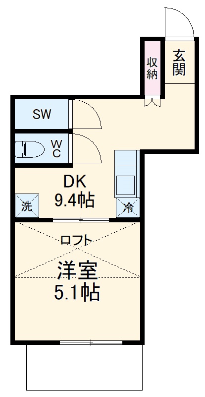 PMZ希望ヶ丘の間取り
