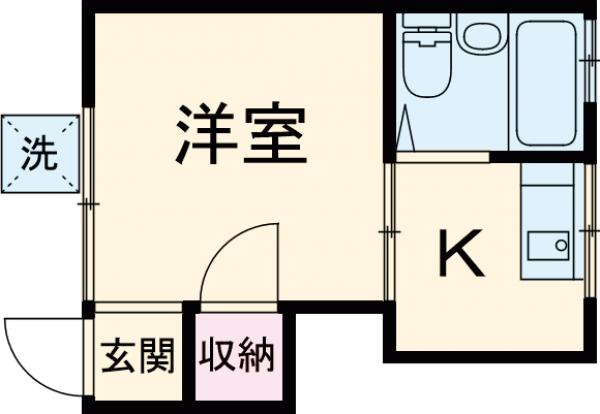 カーサ沼袋の間取り