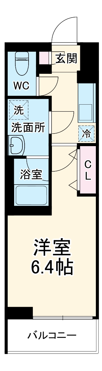ARCOBALENO KIKUNAの間取り