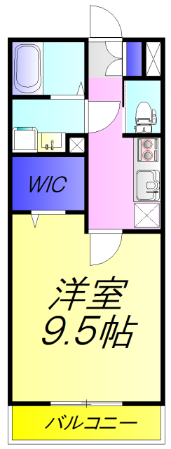 ルージェ前原の間取り