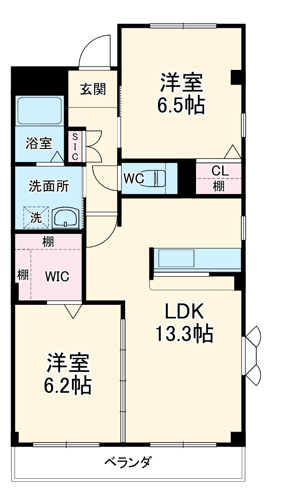 Leste’o岩崎台の間取り