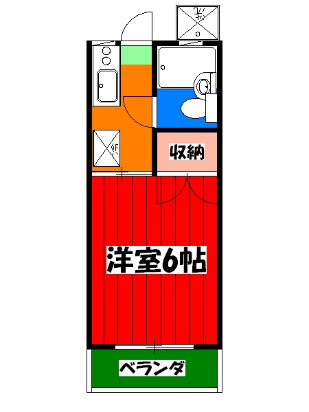 カーサ薫の間取り