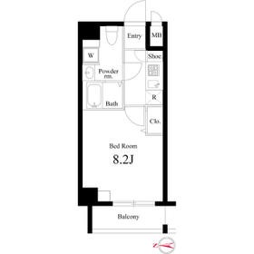 グランスカイ町屋の間取り