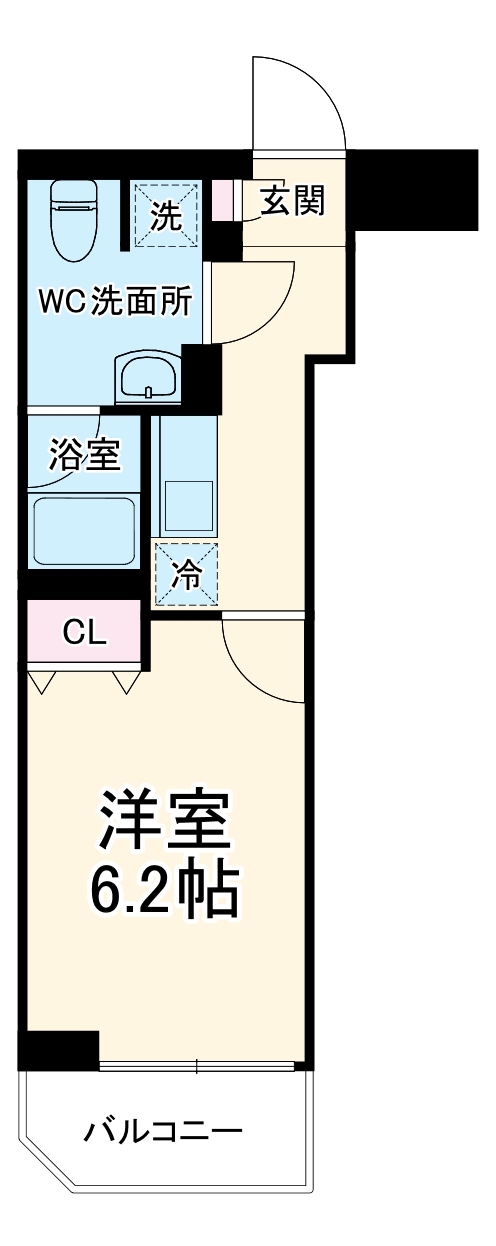 ARCOBALENO KIKUNAの間取り