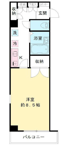 リムーブル田口の間取り