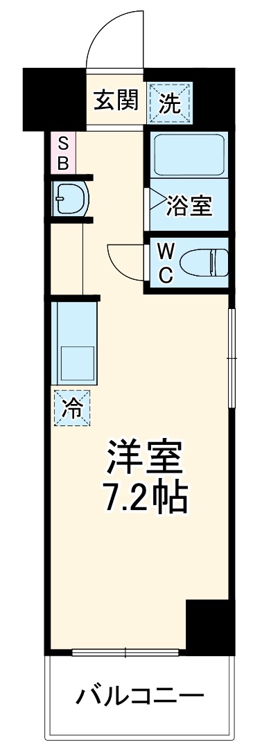 横浜平沼ダイカンプラザⅠの間取り
