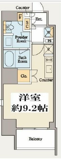 クレストコート木場の間取り