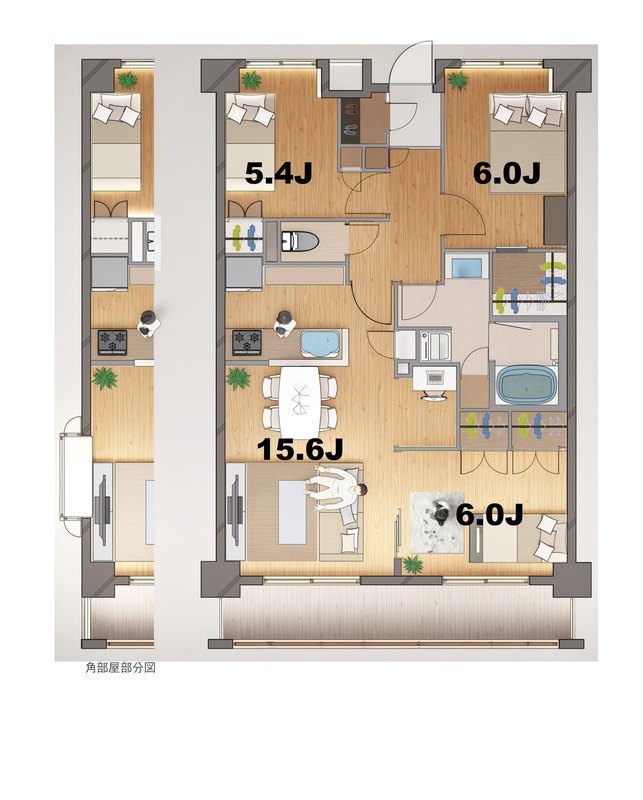 ステラメゾン田端の間取り