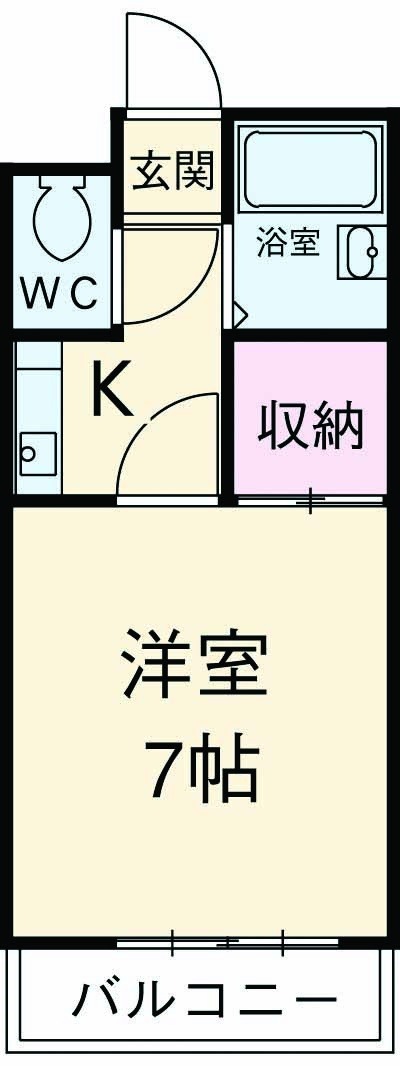 ハイツキシダの間取り