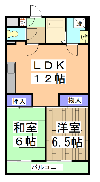 カノンの間取り