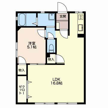 フレグランス汐崎の間取り