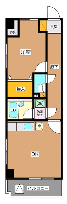 マスコ南大井の間取り