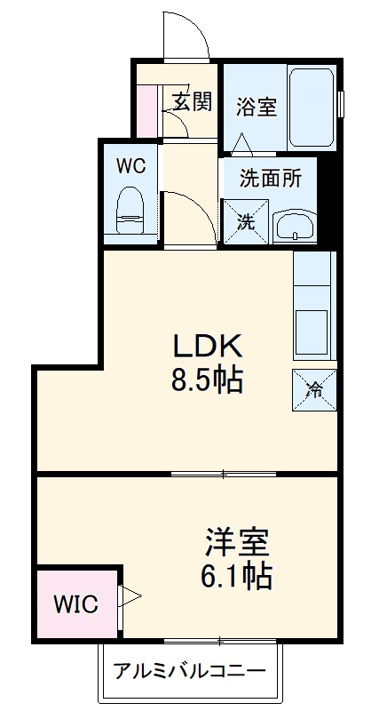 ｄｅｕｘ　ｐａｒｔｅの間取り