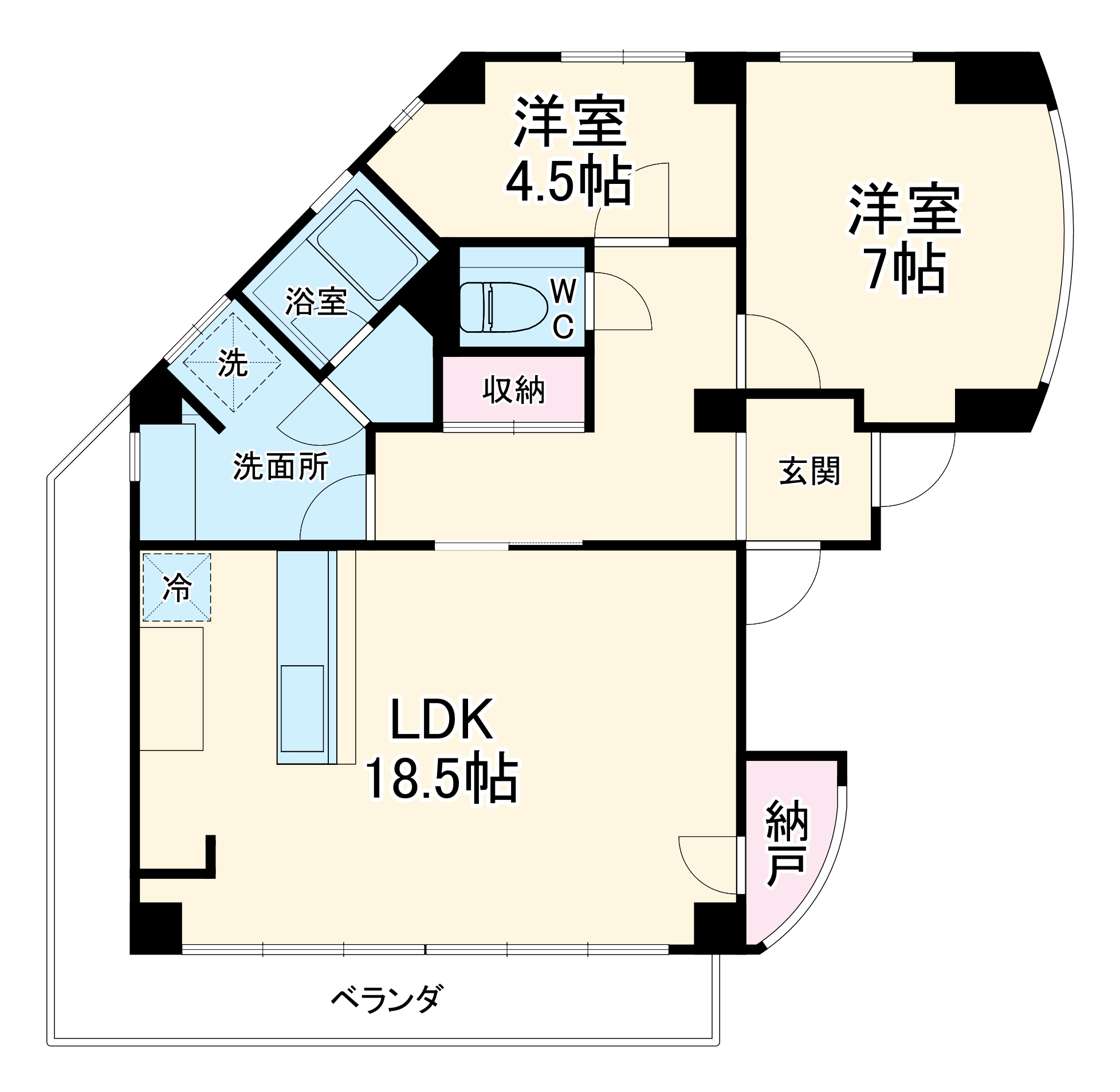 NKビルの間取り