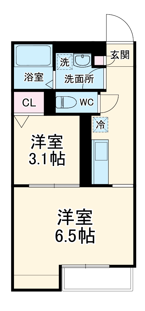 ゾンネンハイムⅢの間取り