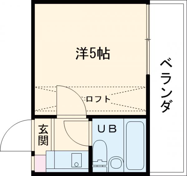 ヒュッゲ荻窪の間取り