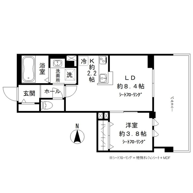 Persimmonの間取り